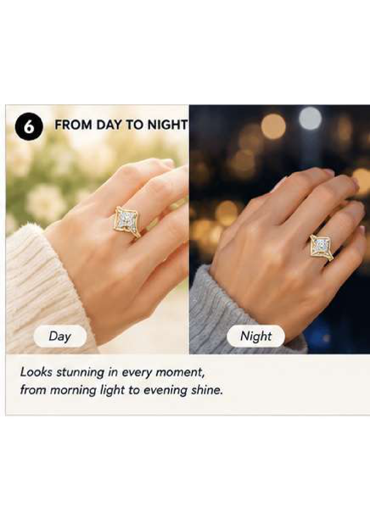 Art Deco Hexagon Moissanite Ring Set, 14K Gold Star Design Band, Bezel Moissanite Wedding Ring Set