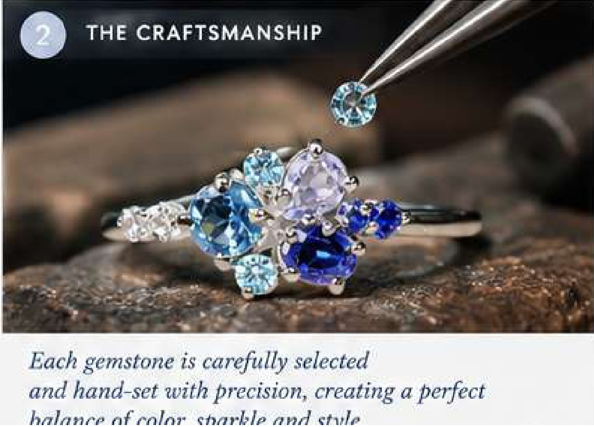 Tanzanite Lab Alexandrite And Teal Sapphire Cluster Ring, Hand Made Cluster Wedding Ring, Aquamarine Bridal Wedding Ring,  Multi Stones Ring