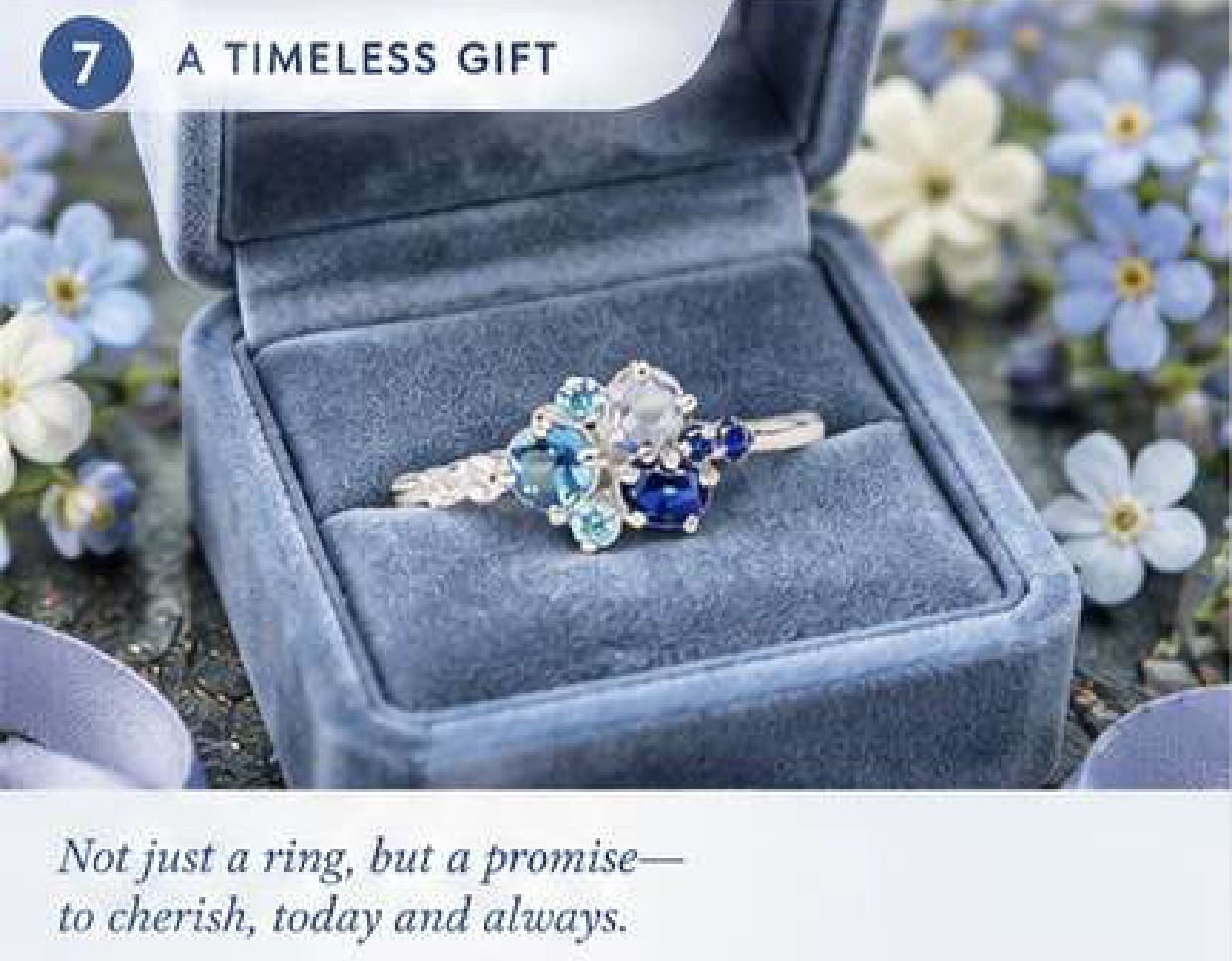 Tanzanite lab Alexandrite and teal sapphire cluster ring, Hand made cluster wedding ring, Aquamarine bridal wedding ring,  Multi stones ring